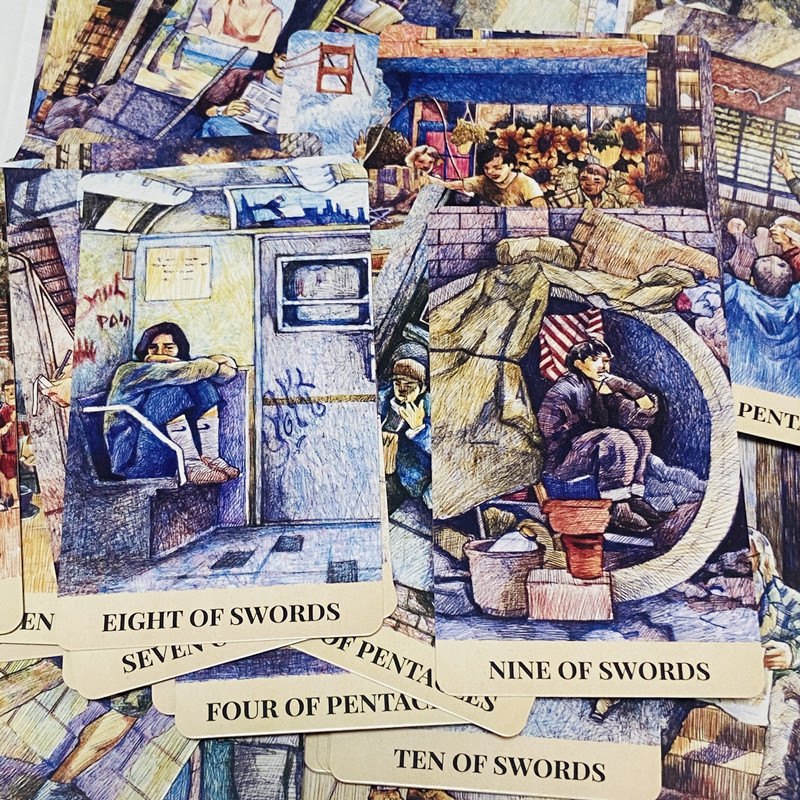 City Labyrinth Tarot Cards 78  - Tarot Cards Deck With Guidebook review and price