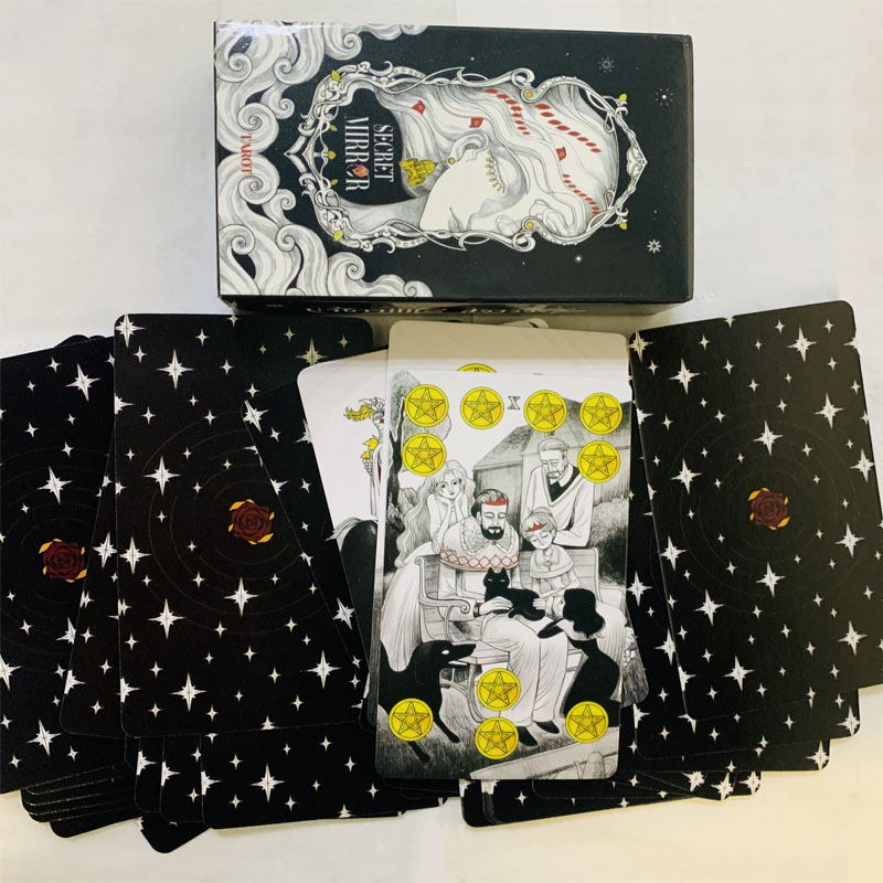 Secret Mirror Tarot cards 80 d - Tarot Cards Deck With Guidebook review and price