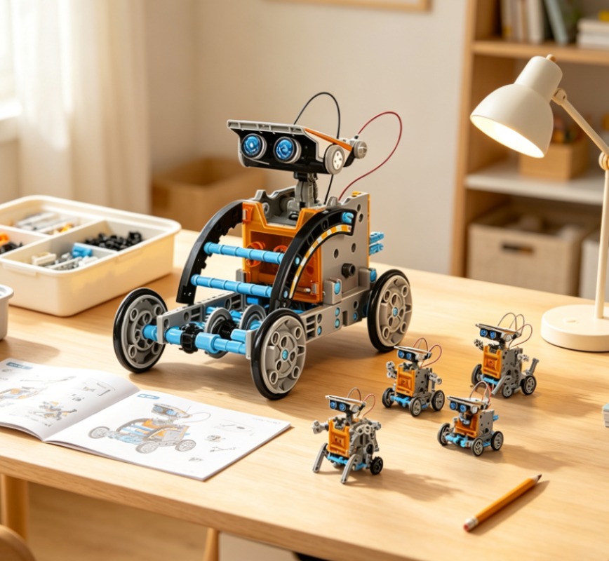 12-in-1 Solar Robot STEM Build - Stem Solar Robot Kit For Kids review and price