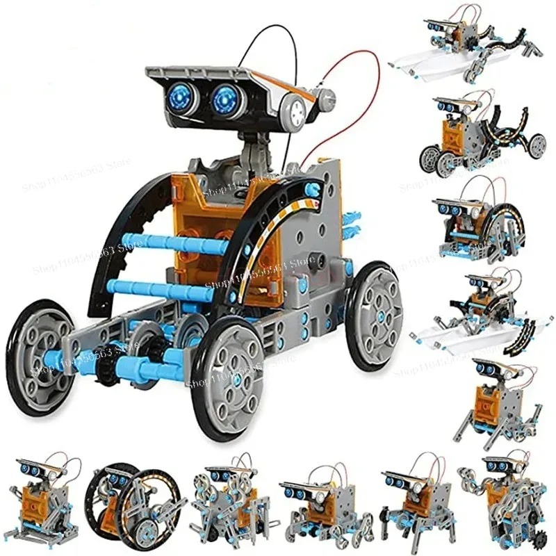 12-in-1 Solar Robot STEM Build - Stem Solar Robot Kit For Kids review and price