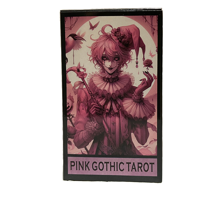 Pink Gothic Tarot Deck 78 Card - Tarot Cards Deck With Guidebook review and price