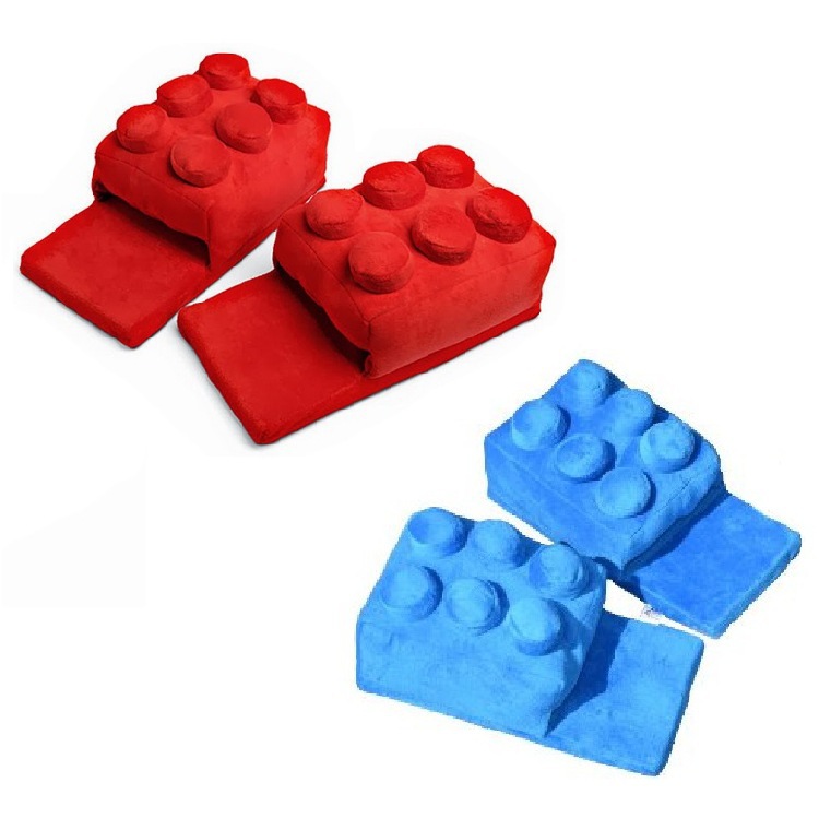 Warm Brick Slipper Women House - Building Blocks review and price